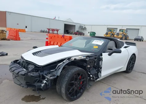 2016 Chevrolet Corvette Stingray Z51 from USA, damaged, VIN 1G1YM2D79G5105989